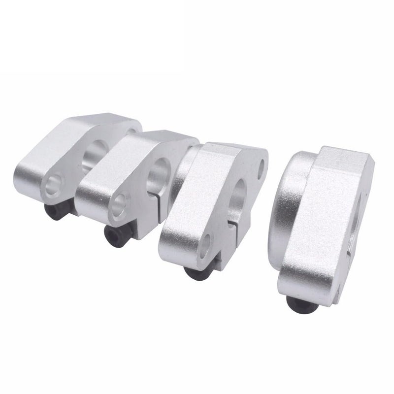 دعم عمود محمل SHF10 لقضيب دائري مقاس 8 مم و10 مم و12 مم و16 مم لطابعة CNC ثلاثية الأبعاد DIY وطاولة XYZ - Image 4